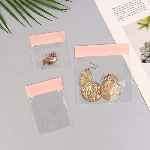 5pcs Pill Pouch Bags Zippered Pill Pouch Reusable Clear Pill Bags Self Sealing - Imagen 1 de 19