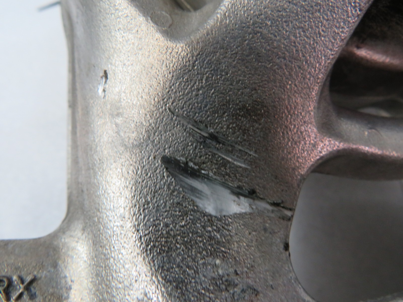 Ferrari Portofino, RH, Right, Front Spindle Knuckle, Dmg, Used, P/N 338368