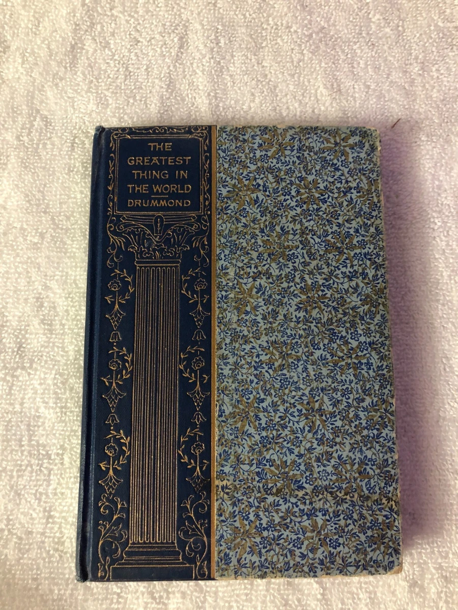 The Greatest Thing In The World In Antiquarian & Collectible Books