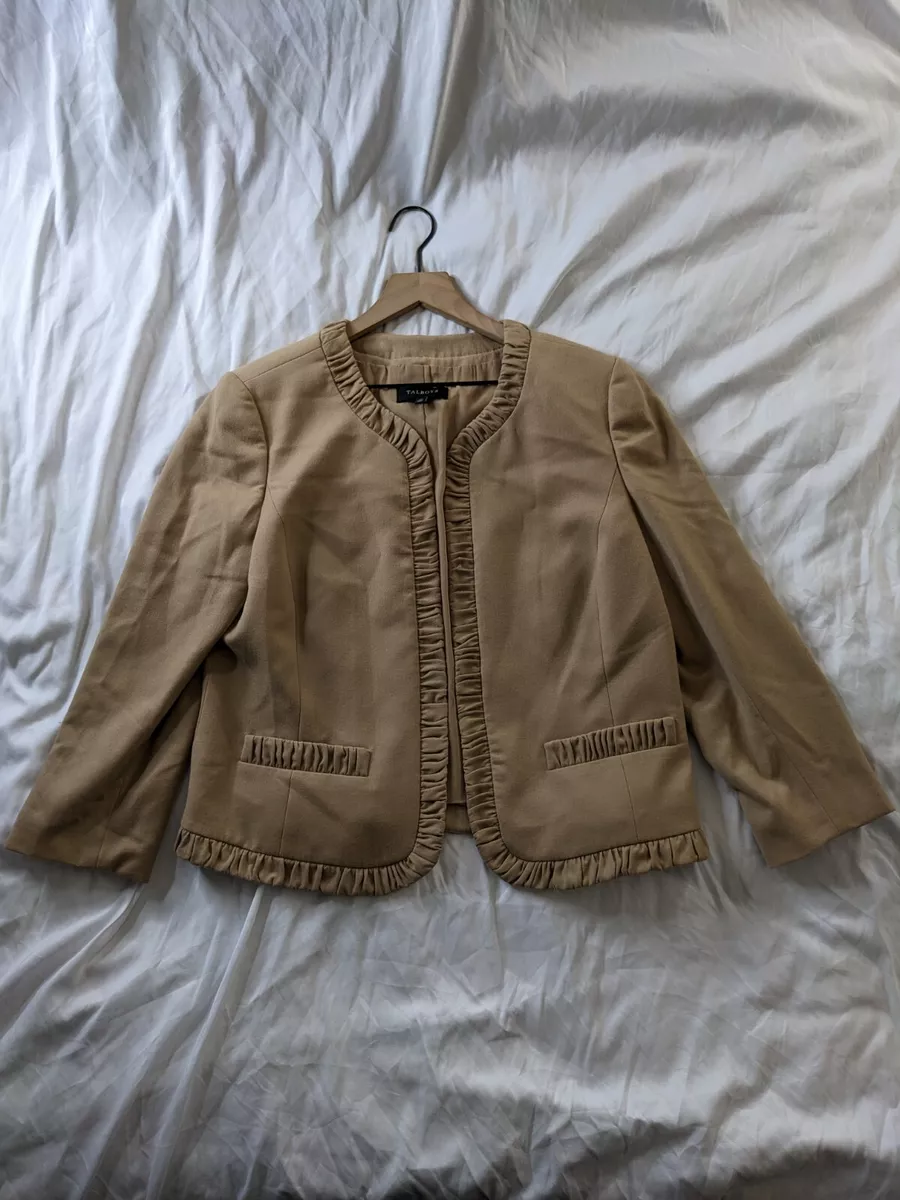 Talbots sales jackets blazers