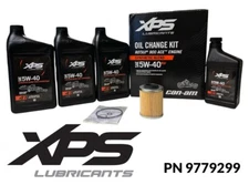 XPS Oil Change Kit Rotax 900 ACE 5W-40 Synthetic Blend 4T PN 9779299