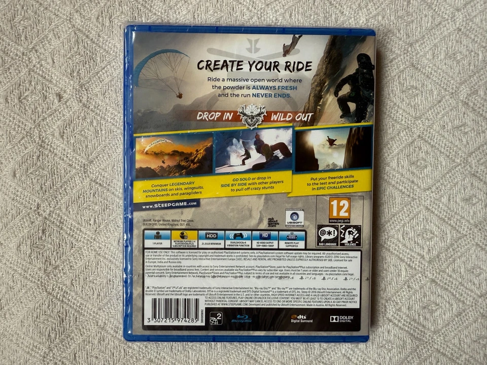 Steep Sony PS4 - UK PAL New Sealed - High Quality Packing - Tracked - Image 4 of 4