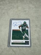 2021 Panini Encased Quinnen Williams On-Card Auto #’d/20 New York Jets