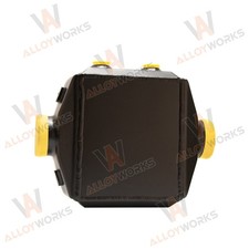 Water Aluminum to Air Ladeluftkühler 13.43"x14.8"x4.6" Inlet/Outlet Size: 3.5"