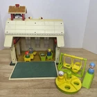 VTG Fisher Price 1971 Little People Play Family School House #923 w/ Accessories