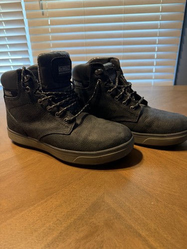 DEWALT PLASMA MEN'S STEEL SAFETY TOE WORK BOOT, DXWP 10007 SIZE 10 Lightly Worn