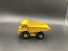 Vintage 1979 Hot Wheels Workhorses CAT Caterpillar Dump Truck, Yellow