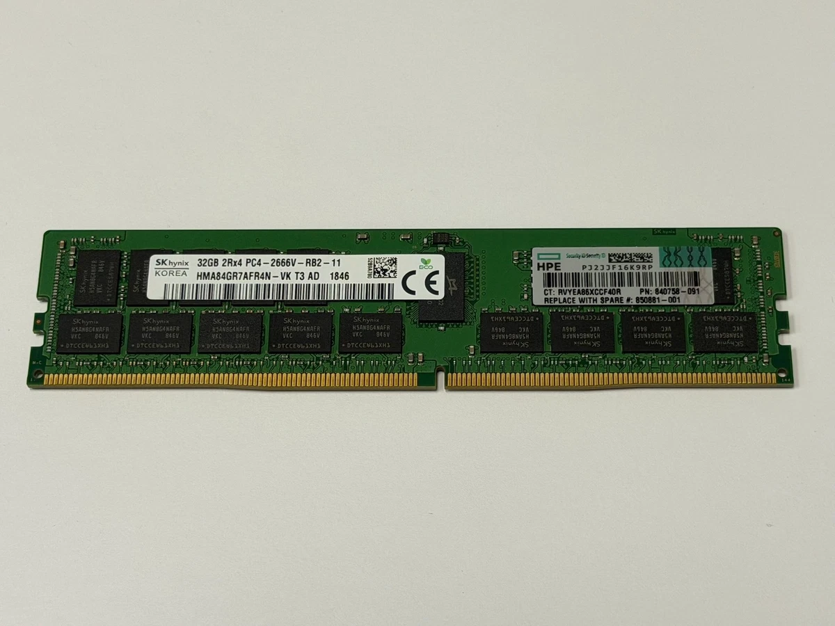 SK hynix Computer PC4-21300 (DDR4-2666) Bus Speed Memory (RAM) for