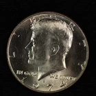 Kennedy Clad Half Dollar. 1974 D. Brilliant Uncirculated. Lot # JRRC-8
