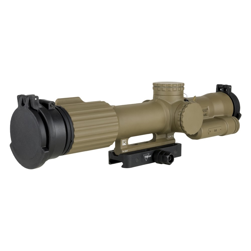 Trijicon VCOG 1-8x28 Red MRAD Riflescope FDE w/Q-loc Mount (VC18-C