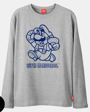 Super Mario Bros Nintendo TOKYO shirt multi color Size S XL New from japan