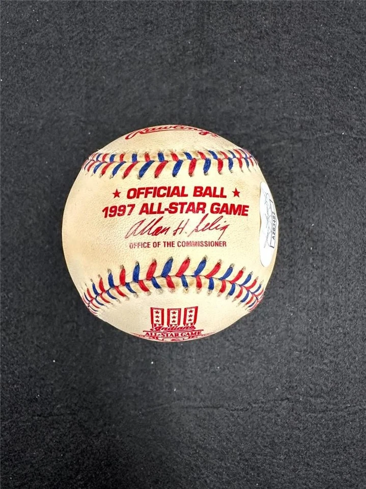 Mike Piazza signed 1997 ASG All Star Baseball Dodgers autograph ~ JSA - Image 2 of 4