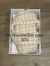 MAB  Monarch Baby Carrier-Houndstooth Beige/Tan-Ergonomic Cotton Hip Safe   NEW