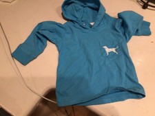 THE BLACK DOG CLASSIC LIL KIDS PULLOVER HOODED SWEATSHIRT 12mos.