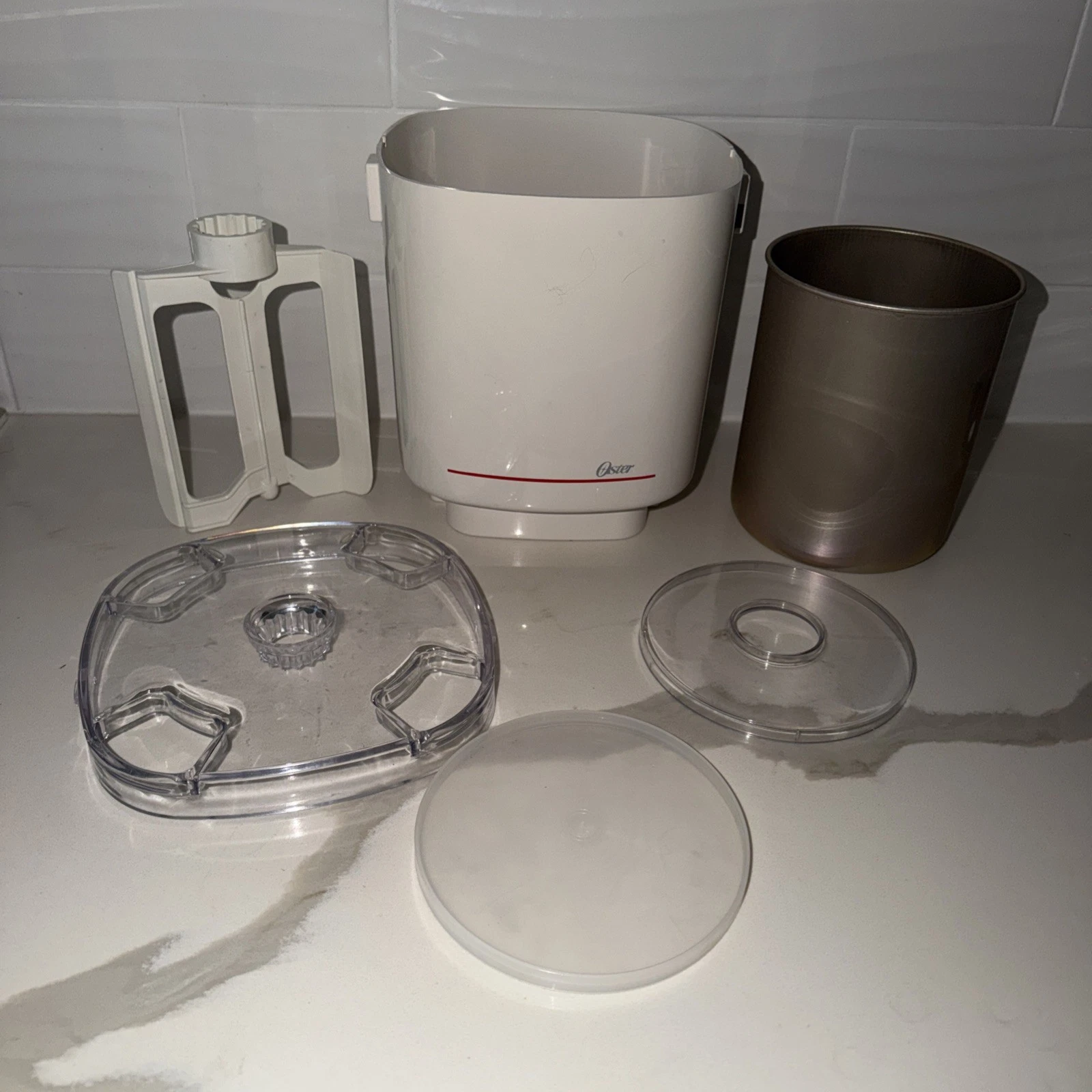 Vintage Oster Kitchen Center Quick Freeze Ice Cream Maker Accessory 770-08