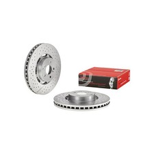 Brake Disc x2 Front Fits Mercedes CLS Shooting Brake C-Class - Brembo 09.A945.33