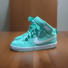 Nike Court Borough Mid 2 CD7782-300 Sneaker Big Kids Emerald Rise Mint Youth 4
