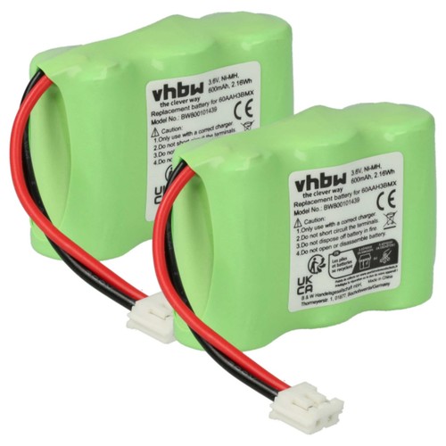 2x Batteria per Telecom Italia Gipsy 600mAh - Foto 1 di 9