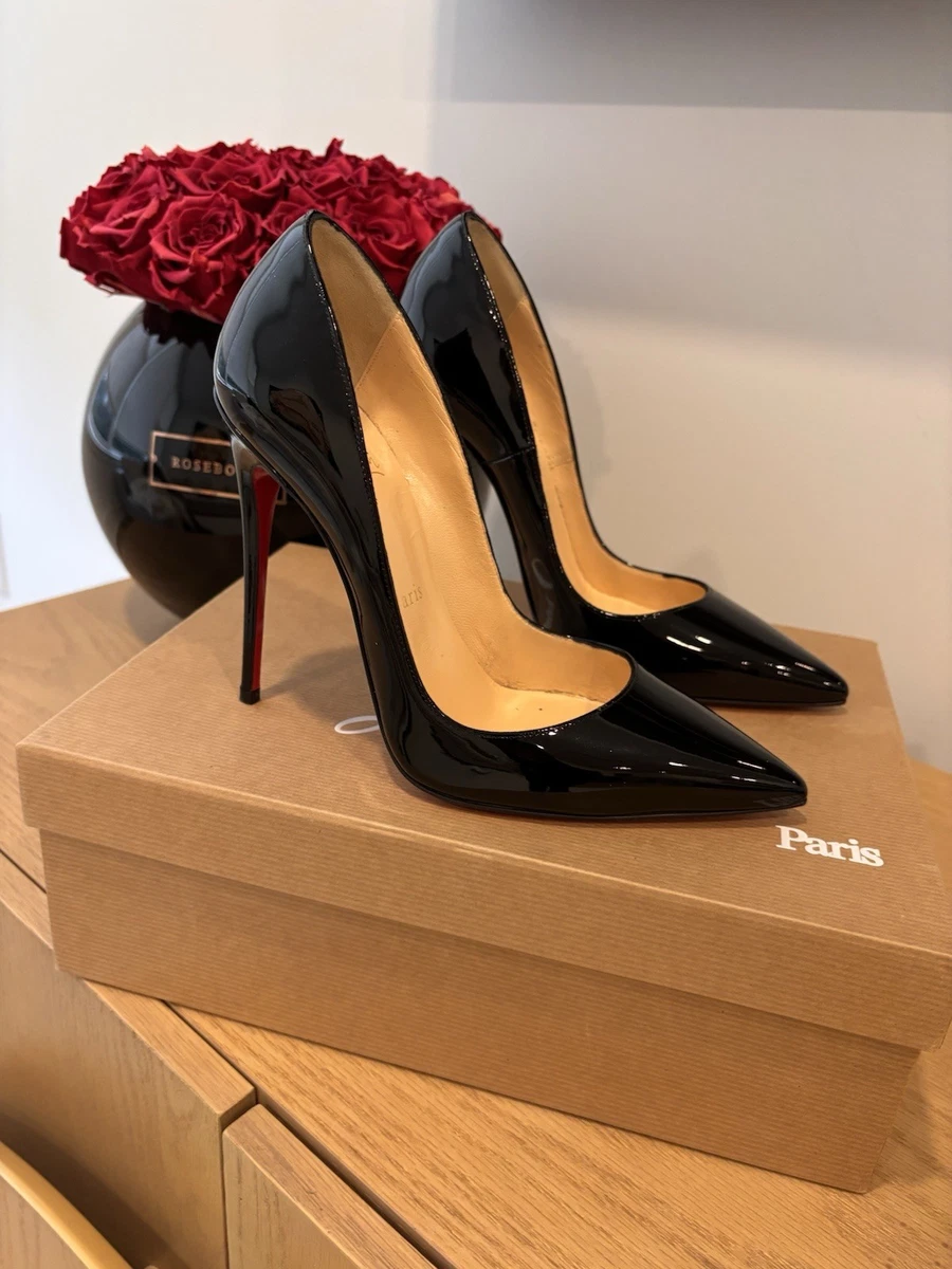 Christian Louboutin So Kate Leather Upper Solid Heels for Women