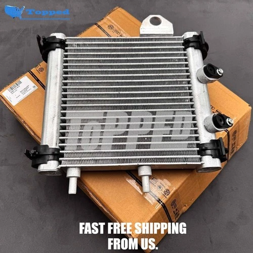 Oil Cooler 4H0117015 for Audi S8 4.0T V8 2012-18 A8 4.0T V8 / 6.3L W12 2011-18