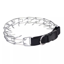 Coastal Pet Easy-On Dog Prong Training Collar - Durable Metal Collar with Sid...