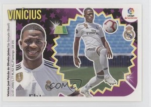 2018 Colecciones Este Liga Stickers Ultimos Fichajes Vinicius Junior Rookie RC
