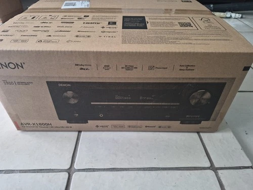 Denon AVR-X1800H 3year WARRANTY 7.2 Ch 8K AV Receiver Opens in a new window or tab
