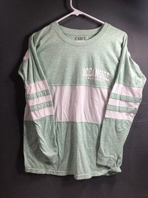 Exist Original Quality Classic Goods Oceanside California Size S Long Sleeve 