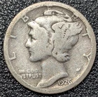 1926-S Mercury Silver Dime 10C - Ships Free!