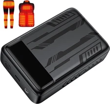 7.4V 5V 20000mah Battery Pack for Heated Veats Jackets for ORORO, Venustas, Rech