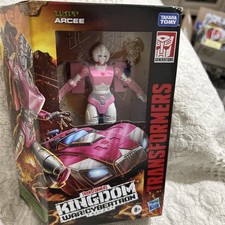 Hasbro Transformers Toys Generation War for Cybertron  Kingdom Deluxe Arcee...