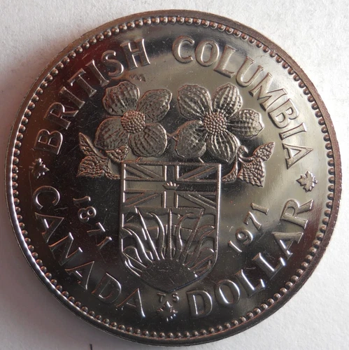 1971 CANADA DOLLAR - AU/UNC PROOF LIKE Coin - Lot M2