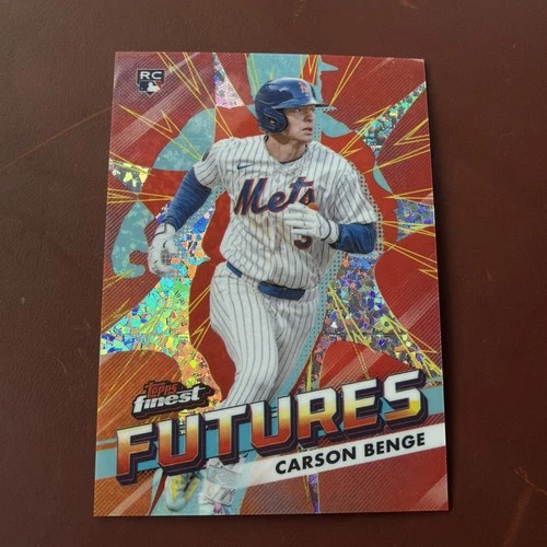 2026 Topps Finest Carson Benge Base (RAW)
