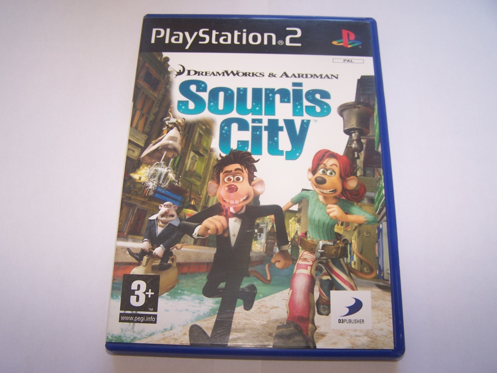 SOURIS CITY     -  PS2 - VF - BOITE CD LIVRET