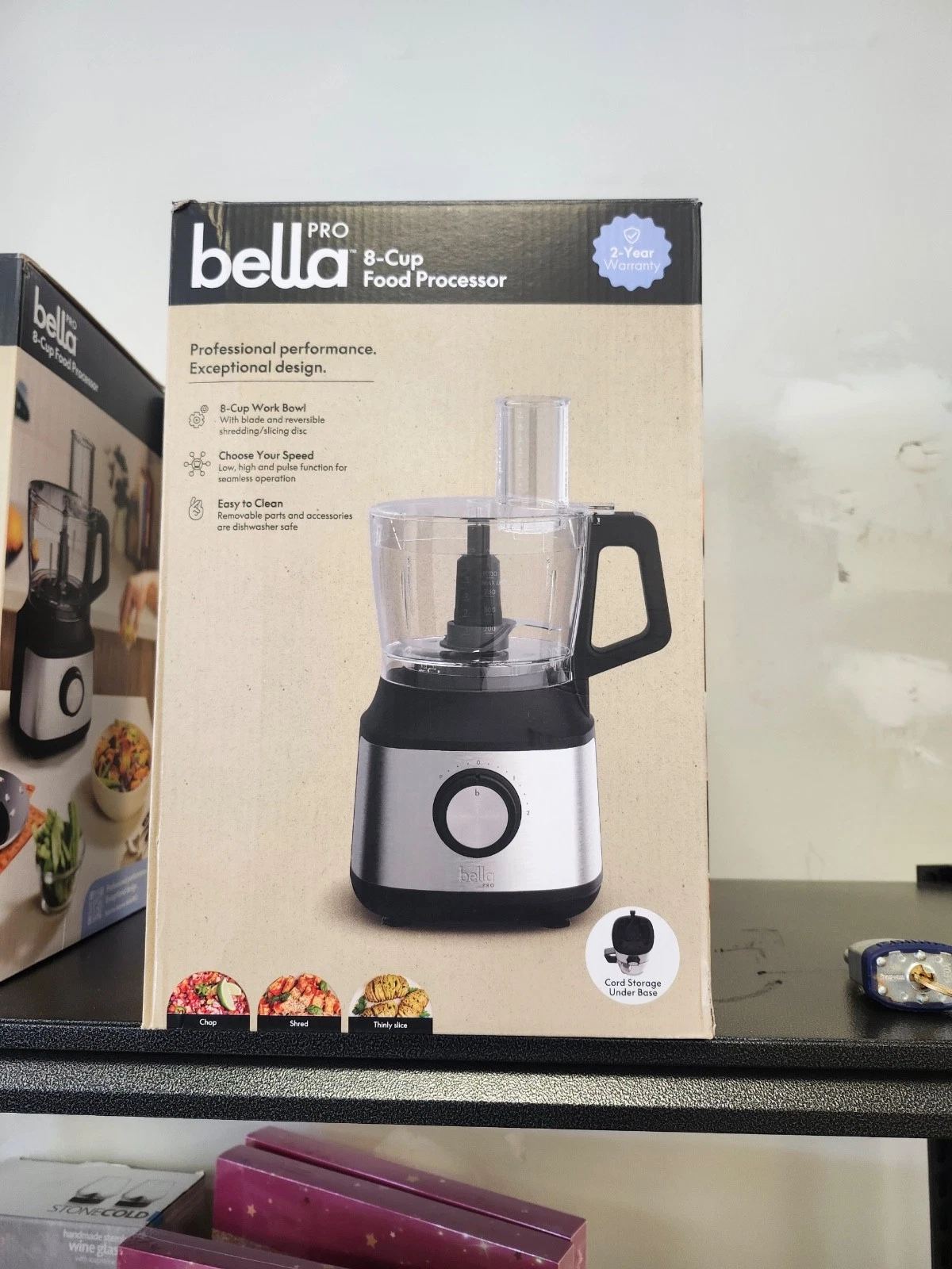 Brand New bella PRO - 8-Cup Food Processor - Stainless Steel
Opens in a new window or tab