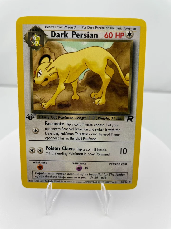 Pokemon Team Rocket 1st Edition - Vintage - Pick Your Card - All Cards are NM - Image 4 of 4