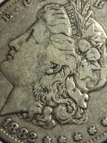 🔥🔥1882-O Morgan Silver Dollar  Fine 🔥🔥