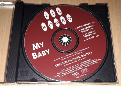 LIL' ROMEO - My Baby - PROMO CD Single US RAP Hip Hop MS. PEACHES & MASTER P - Bild 3 von 3