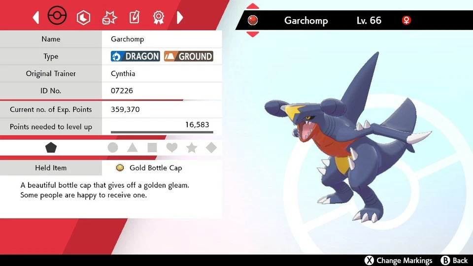 Cynthia's Garchomp Event For Pokemon Sword & Shield