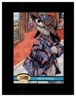 Rare 1994 Tucson Pima Library Mystery Mania Card #3 Sebastian (Super Sleuth) 