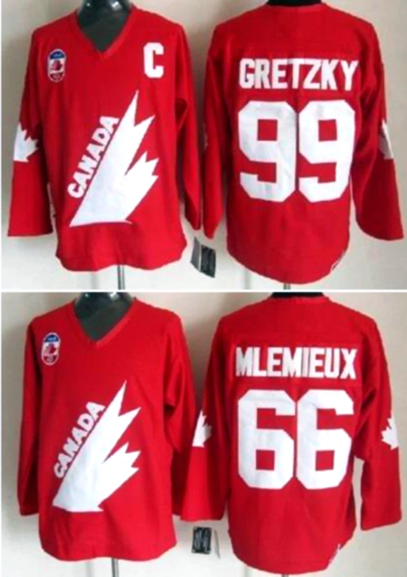 Mario Lemieux 66 Canada Hockey Jersey