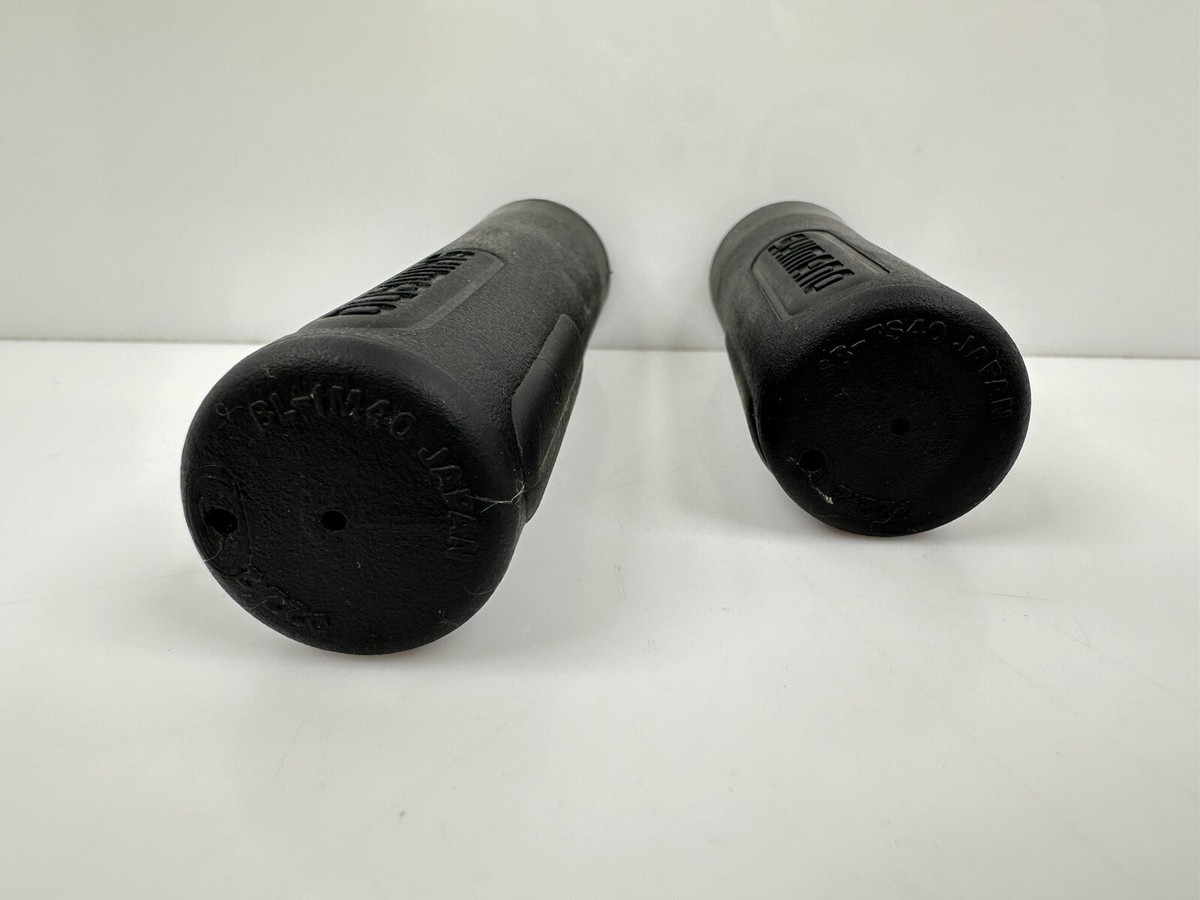 Vintage Shimano BL-IM40 Twist Grip Set Black Japan HTF | eBay