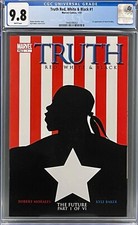 Truth Red, White and Black 1 CGC 9.8 NM/M 1st appearance of Isaiah Bradley!