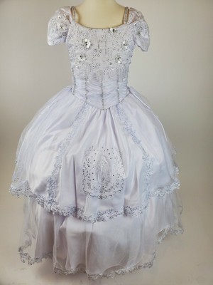 first communion dresses with virgen de guadalupe