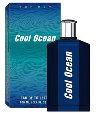 Preferred Fragrance Cool Ocean, Perfume For Men, 3.4 Fl Oz 100 Ml