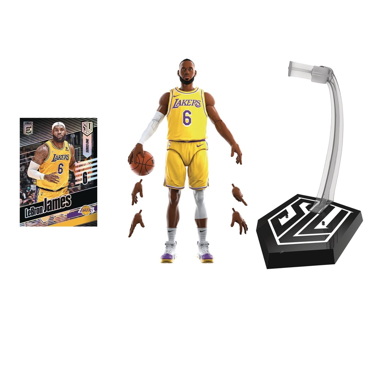 レブロン　ジェームズ　NBA スターティングラインナップ シリーズ1 6インチ Starting Lineup NBA Series 1 LeBron James Figure (6
