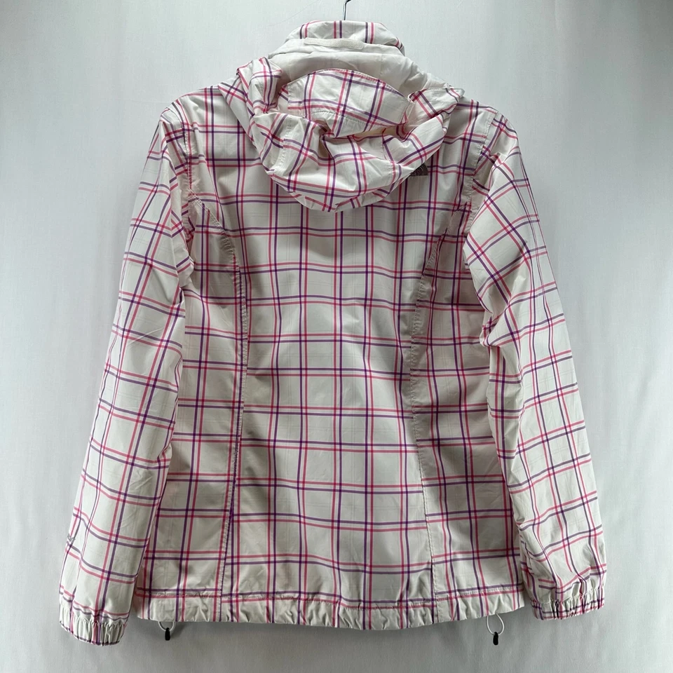 Куртка женская The North Face размер M Venture Rain Hyvent на молнии белая/розовая/фиолетовая - Изображение 3 из 4