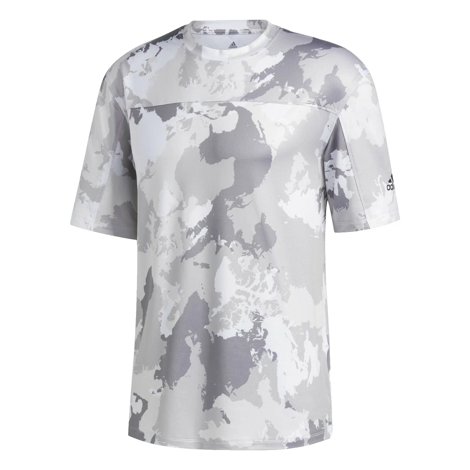 Adidas Camuflaje Multicolor Activewear Camisetas para Hombres