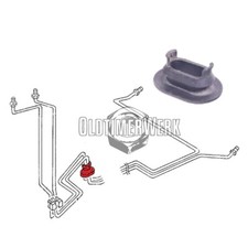 Tülle für Kraftstoffleitung oder Bremsleitung am Unterboden Golf 1 &Co OE Ref. 1