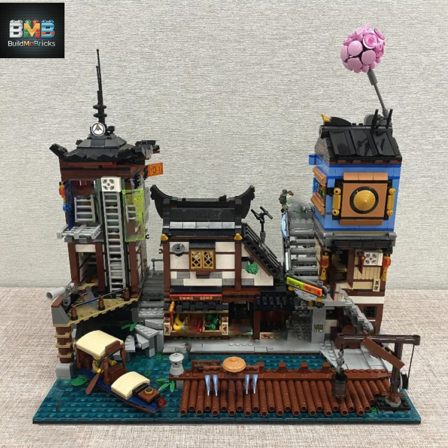 BRAND NEW NINJAGO City Docks 70657 – Building Blocks Toy Set